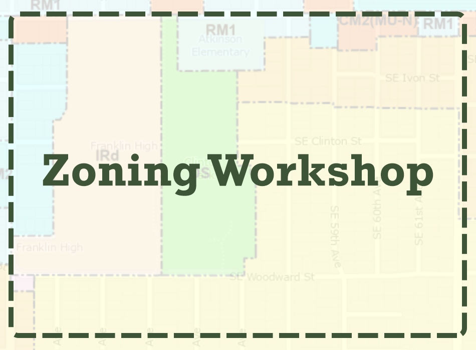 Land use committee meeting / Zoning workshop + Open board roles, April 16, 2024